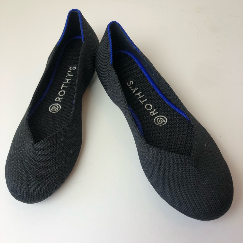 Rothy’s Black Round Toe Flats